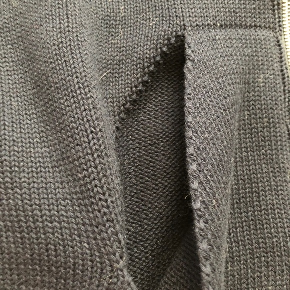 Brandy Melville knit zip up jacket sweater zipper - Picture 4 of 6